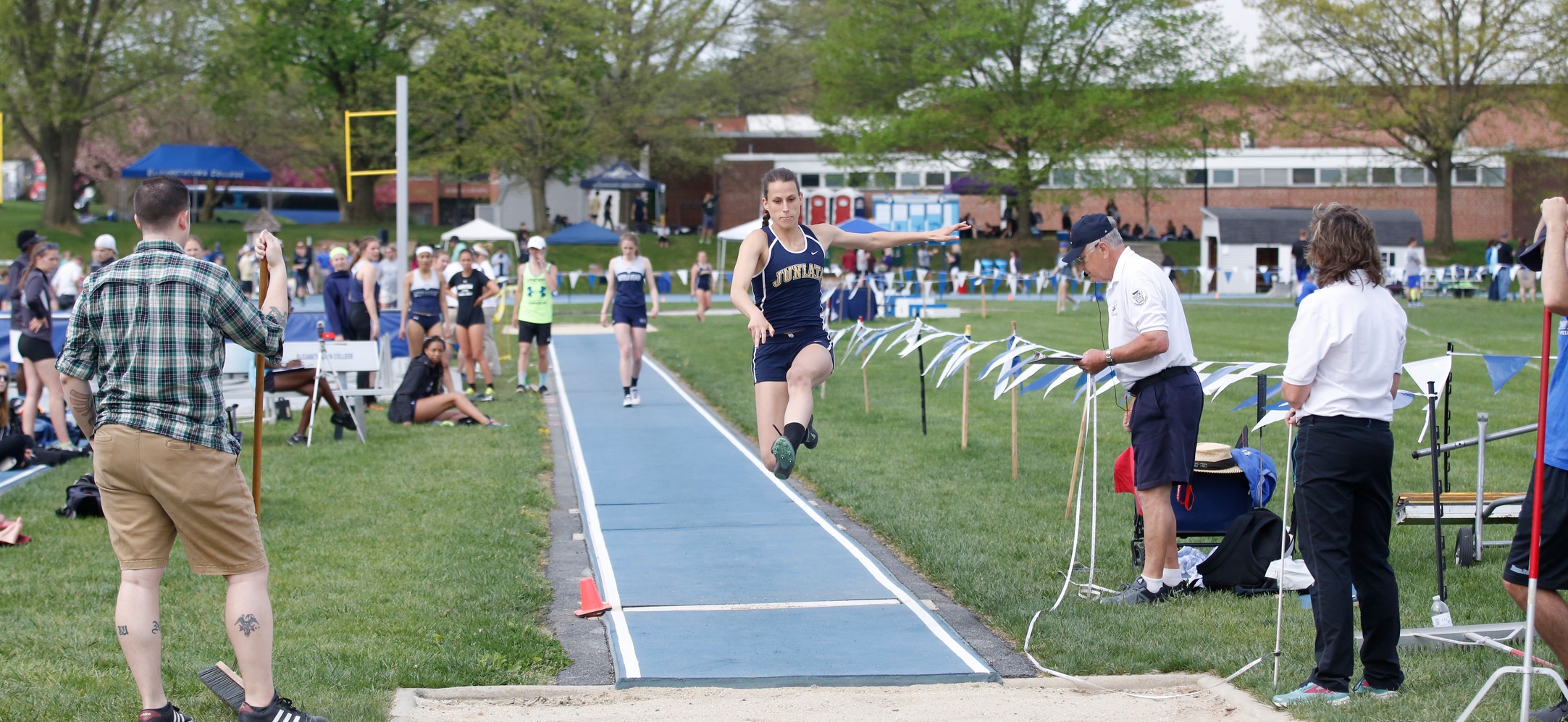 Women's Track and Field in Fourth Place After Day One of Landmark Championships