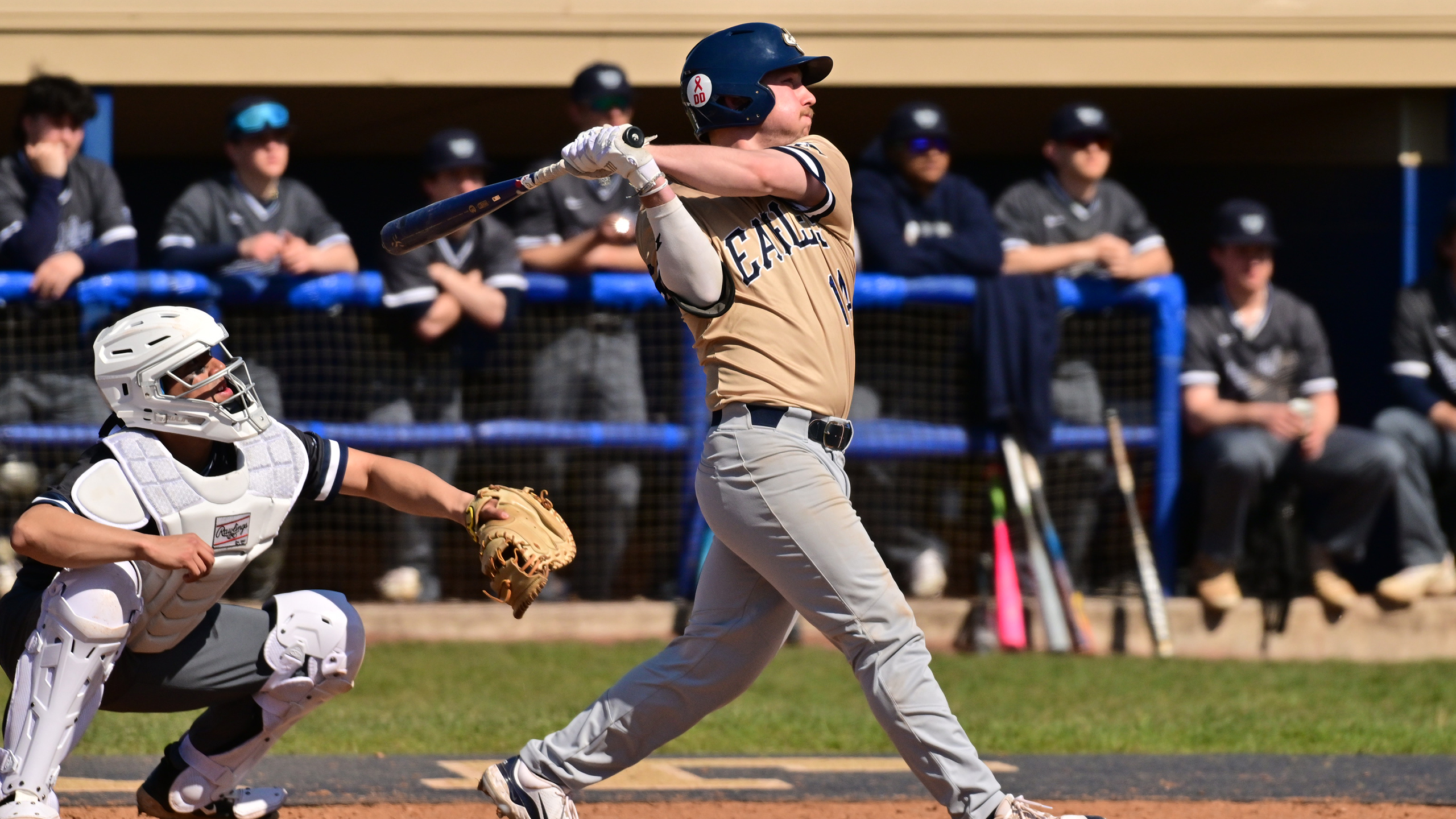 Colonels Hold Off Eagles in Game One of the Series