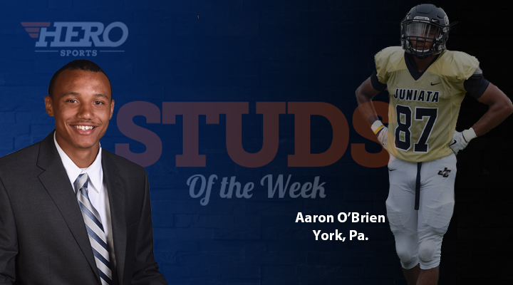 O’Brien Selected as Hero Sports Stud of the Week