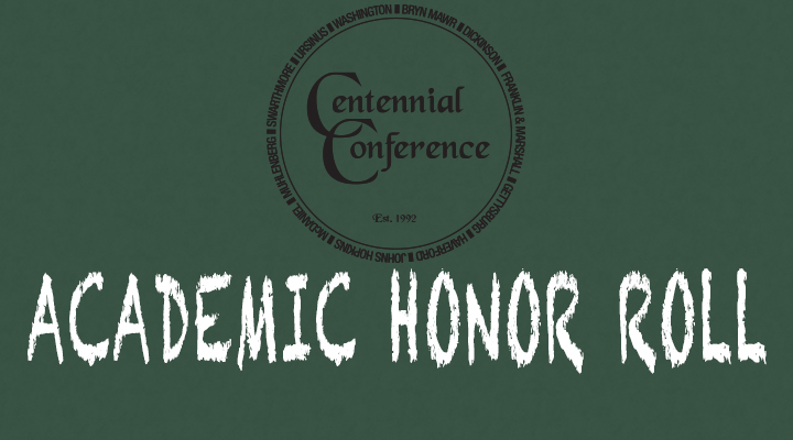 Centennial Conference Announces Fall Academic Honor Roll