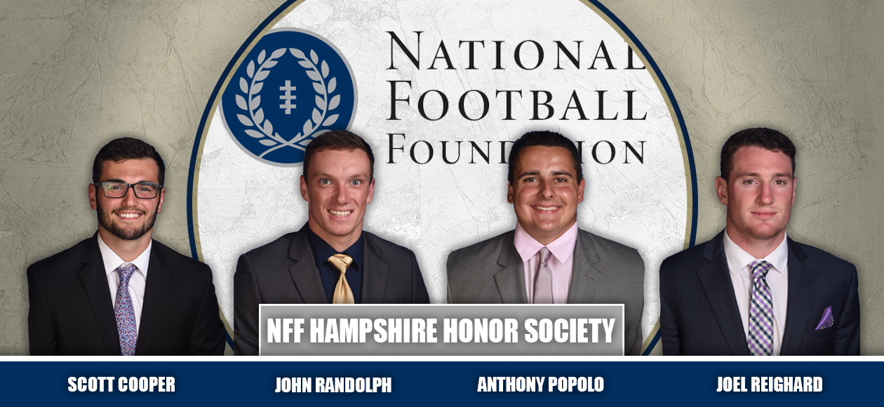 Four Named to NFF Hampshire Honor Society