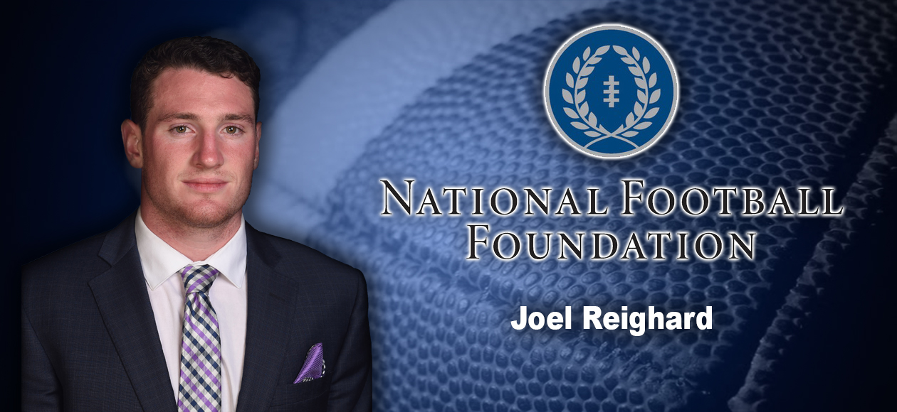 Joel Reighard is pursuing his second degree while playing football