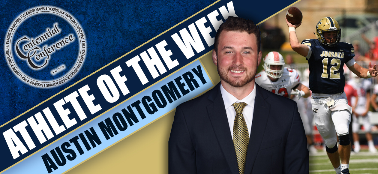 Montgomery Named Centennial Conference Offensive Player of the Week