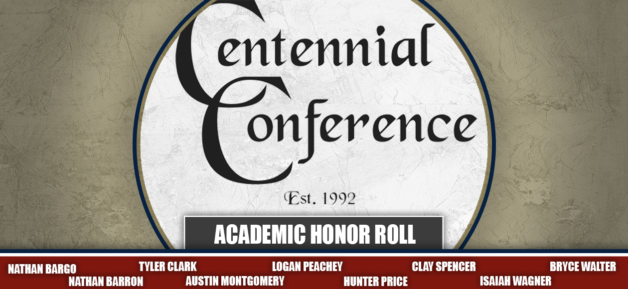 Nine Football Players Named to Centennial Academic Honor Roll