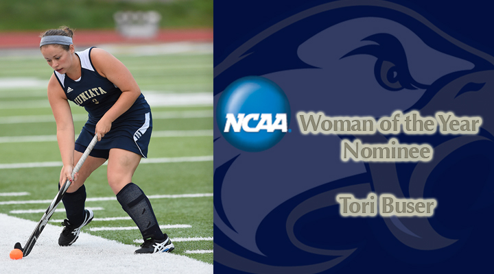 Field Hockey's Buser Nominated For NCAA Woman of the Year