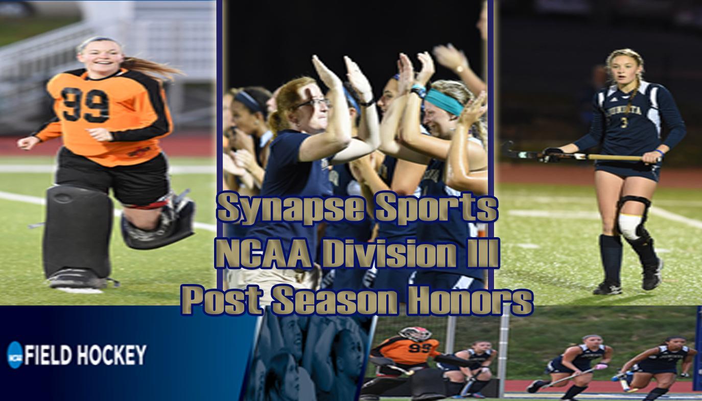 Field Hockey Earns Synapse Sports Post Season Awards Recognition