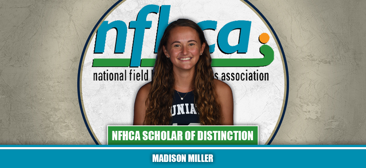 Miller Recognized as NFHCA DIII Scholar of Distinction