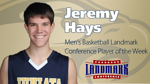 Hays honored as Landmark Player of the Week