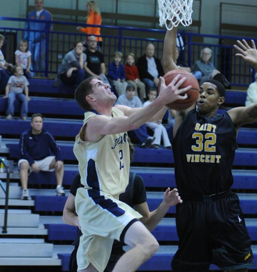 Another 20-point outing by Sekulski helps Juniata to a 69-55 victory over Saint Vincent