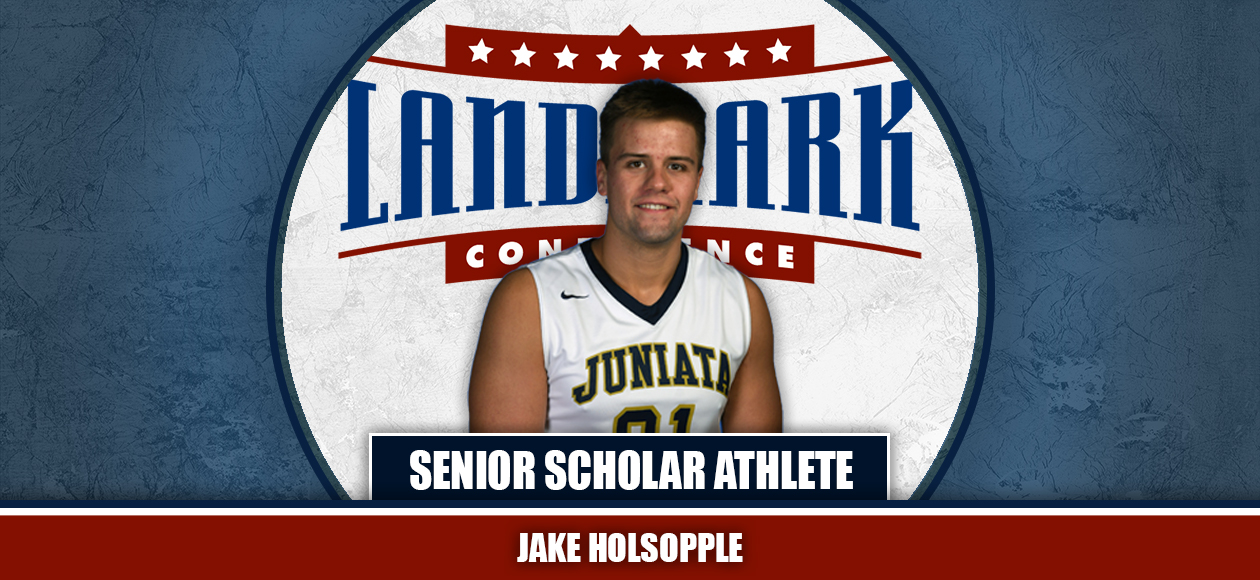 Holsopple Named Landmark Men's Basketball Senior Scholar Athlete
