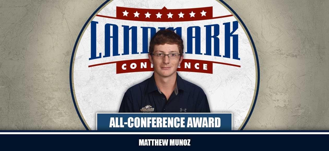Munoz Named to Landmark All-Conference Team