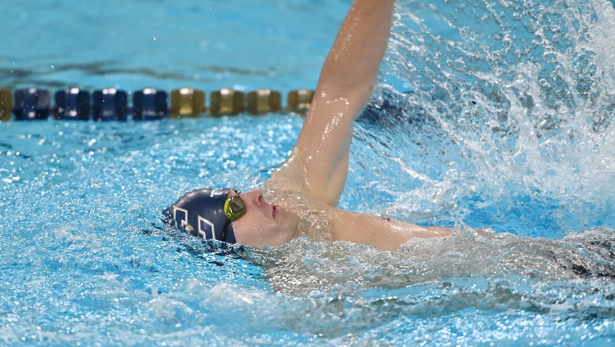 Men's Swimming Complete Weekend at Misericordia