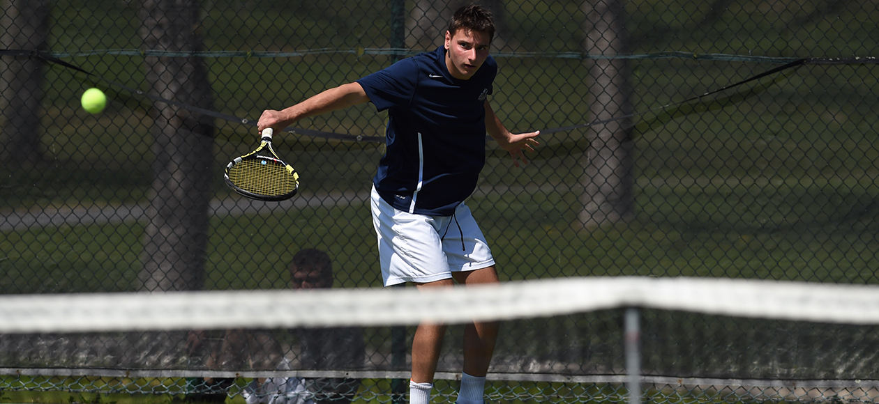 Dean Polisena defeated Joey Caracappa 7-6, 6-4 at first singles.