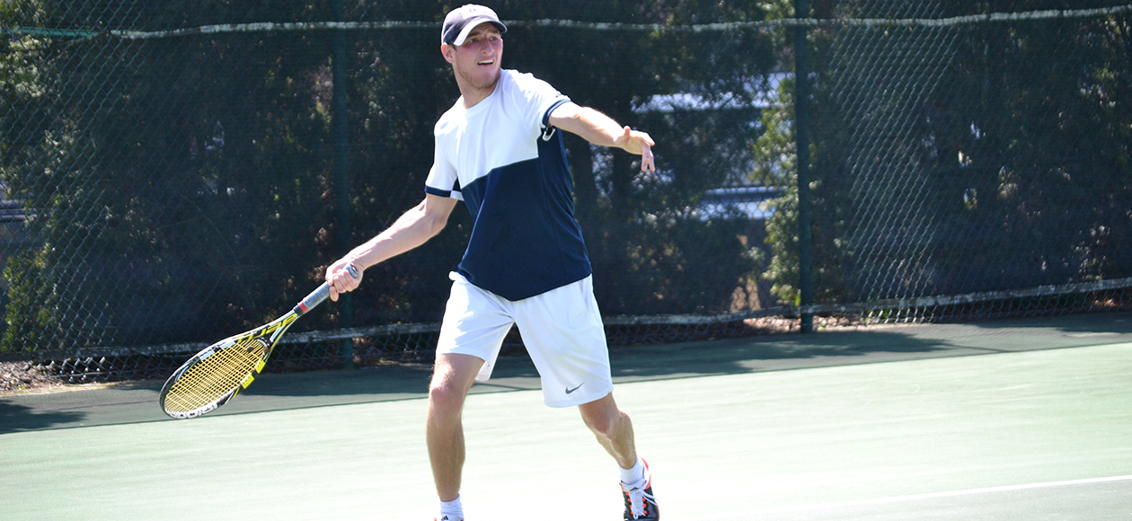 Logan Moore was a 6-4, 6-3 winner at fourth singles.