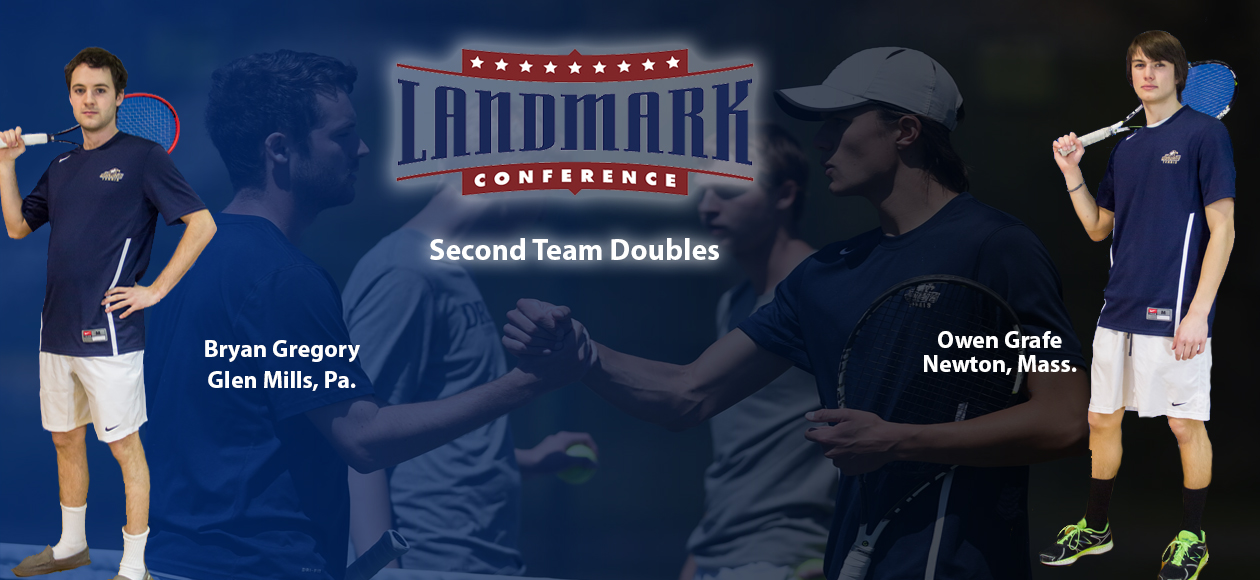 Gregory and Grafe Named to Landmark Doubles Second Team
