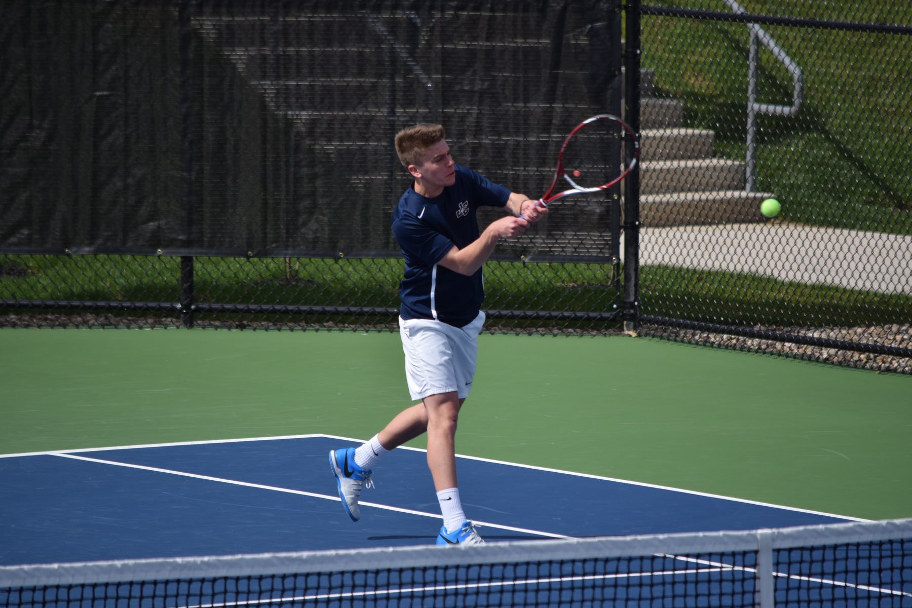 Men’s Tennis Completes  Sweep Against Albright College