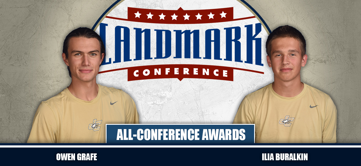 Buralkin Named Landmark Rookie of the Year, Grafe Earns All-Conference Honors