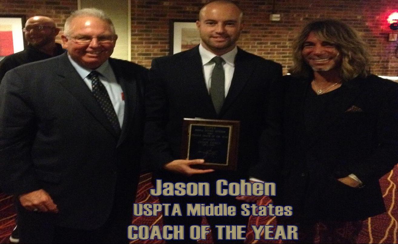 Cohen Named USPTA Middle States Coach of the Year