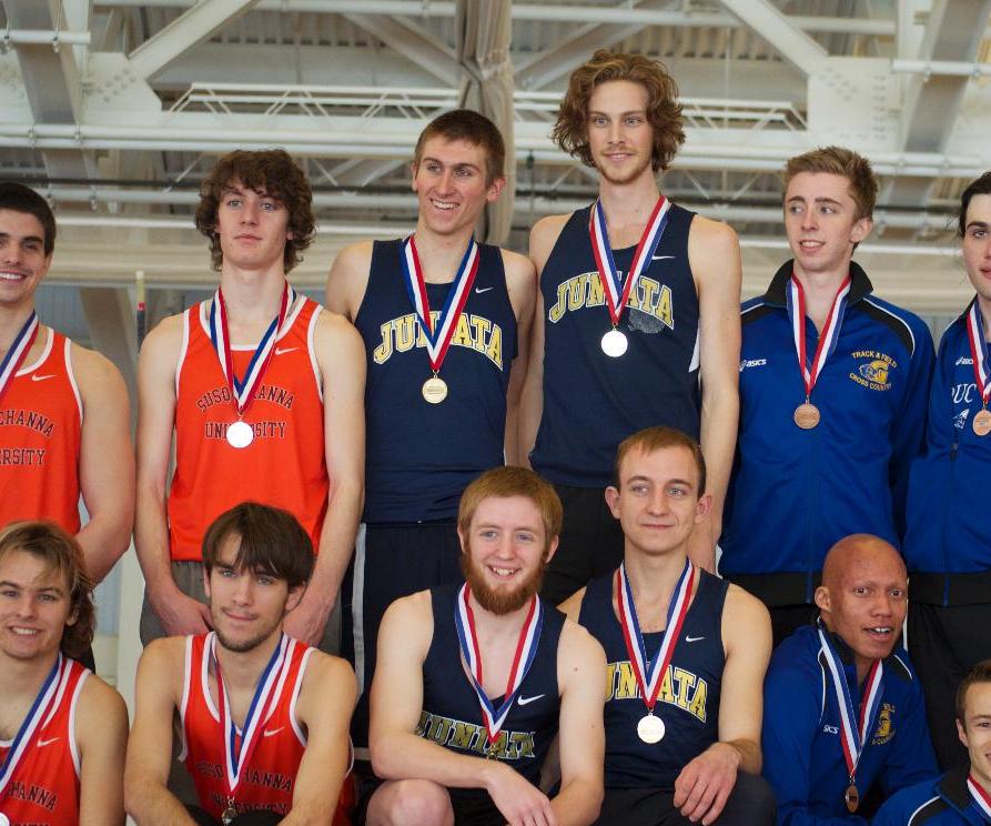 Men’s Track & Field Places Third at Landmark Championships