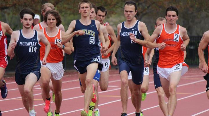 Men’s Track and Field In Third Place at Landmark Championships