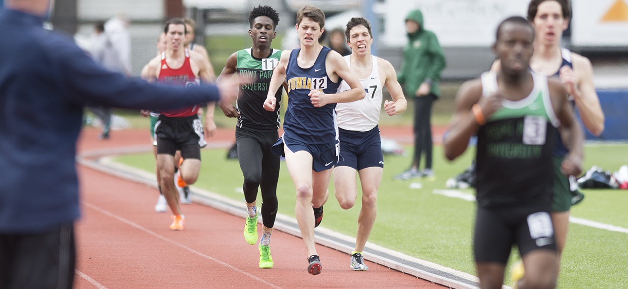 Men's Track and Field Has Top Results at Greyhound Invitational