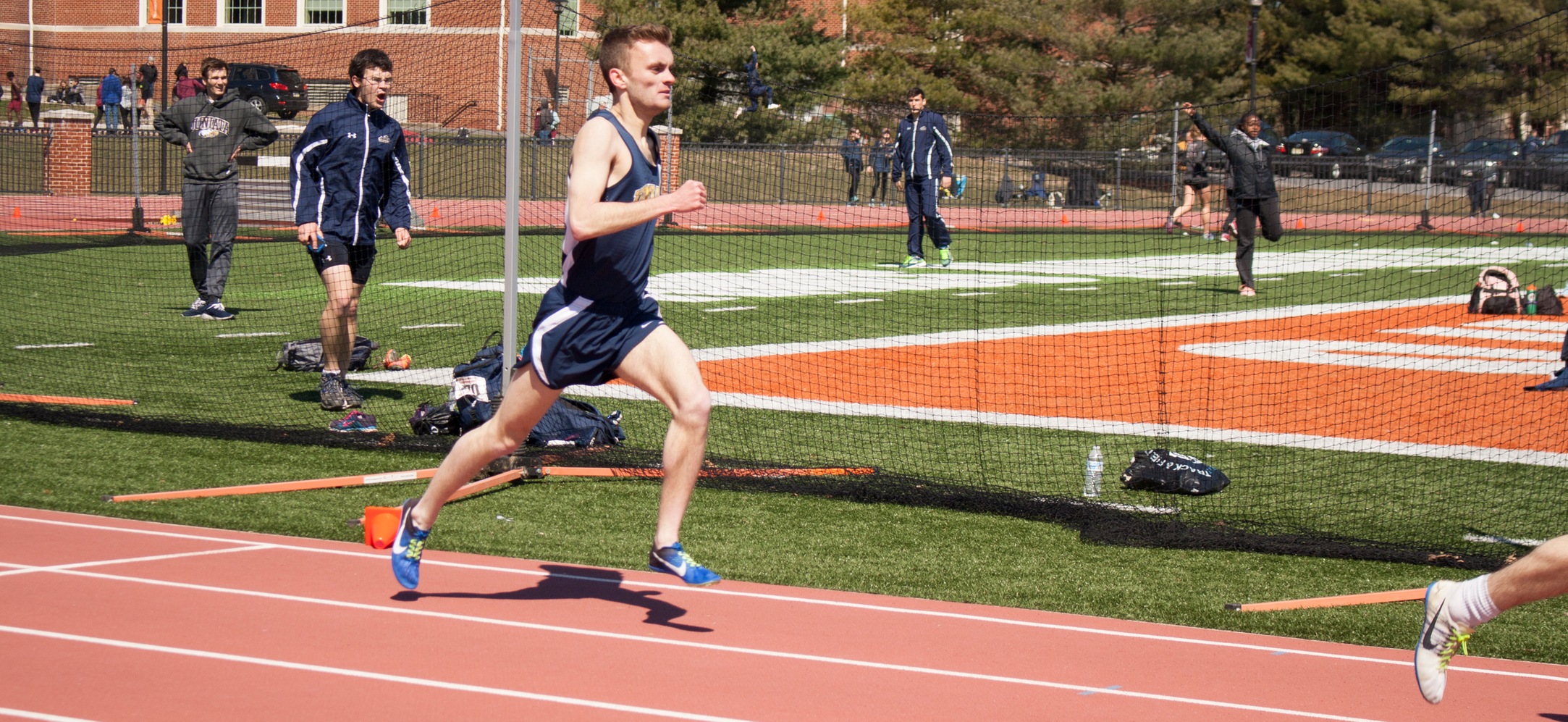 Men's Track and Field Competes at the Millersville Metrics