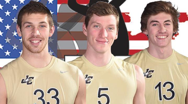 Three Eagles Named to CVC All-Conference Team
