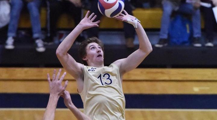Matt Elias had 50 assists and 10 digs against Marymount
