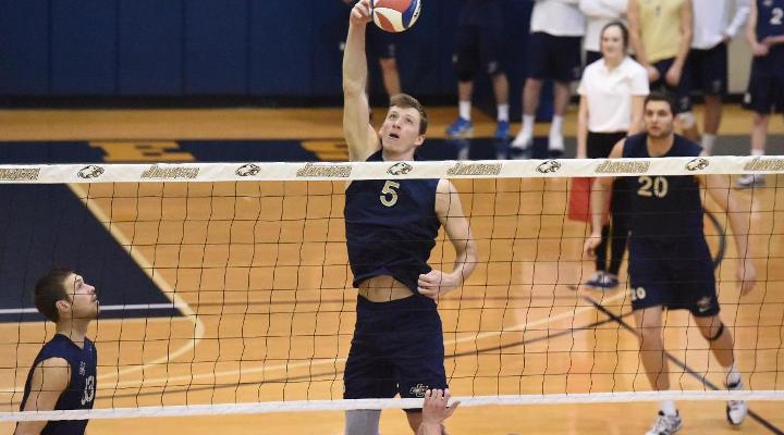 Paul Kuhn picked up his 1,000 career kill against the Tomcats.