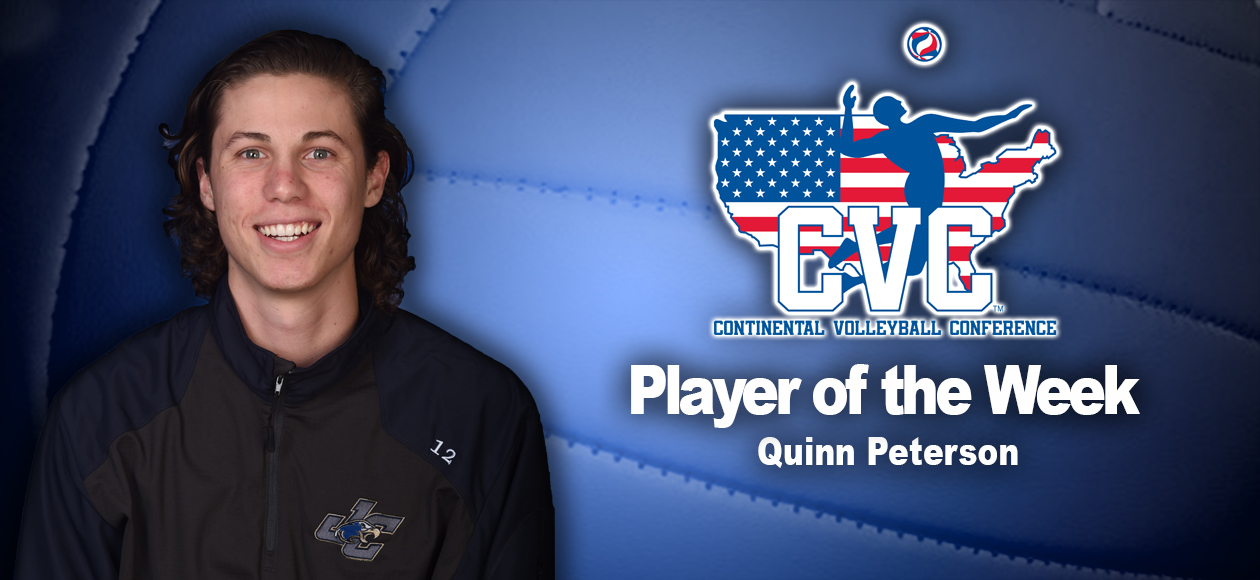 Peterson Named CVC Player of the Week