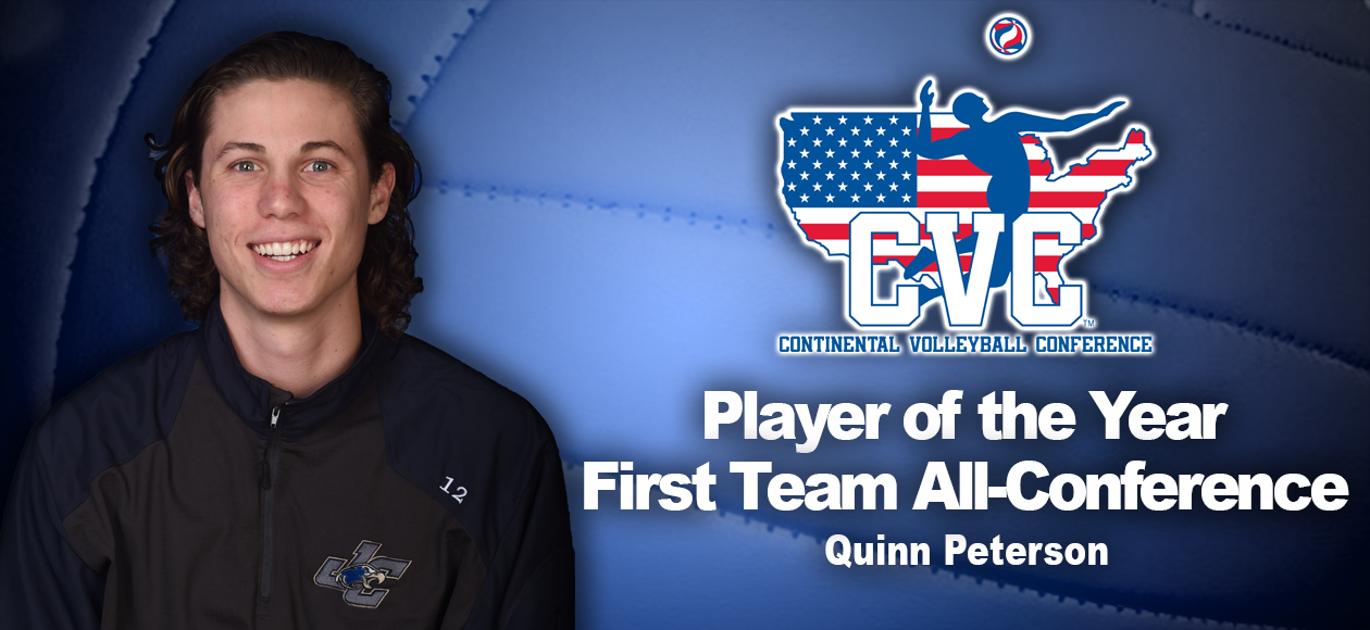 Peterson Named CVC Player of the Year and Selected to the All-Conference First Team