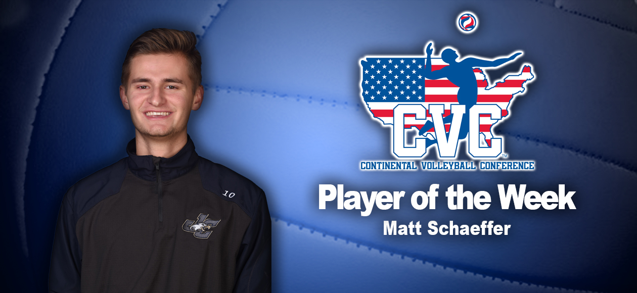 Schaeffer Named CVC Player of the Week