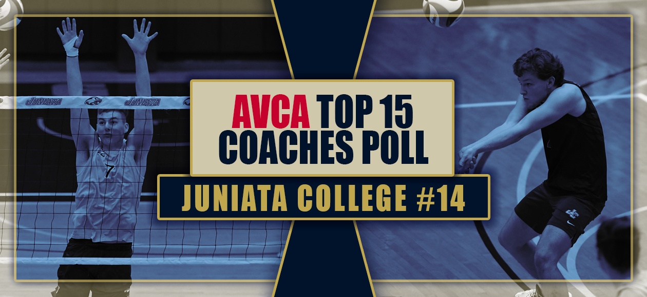Men's Volleyball Moves Up to 14th in AVCA Poll