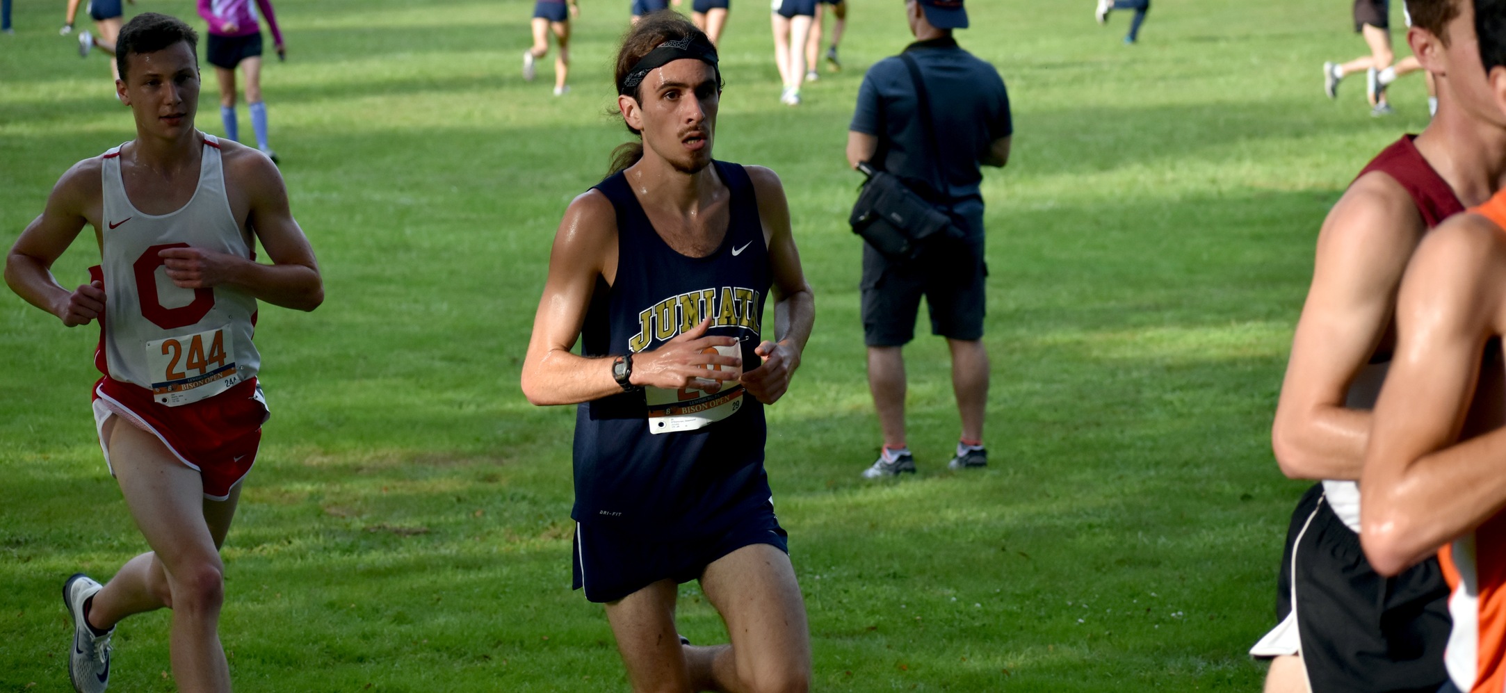 men's cross country runner, Desmond O'Donovan finished 25th with a PR. 