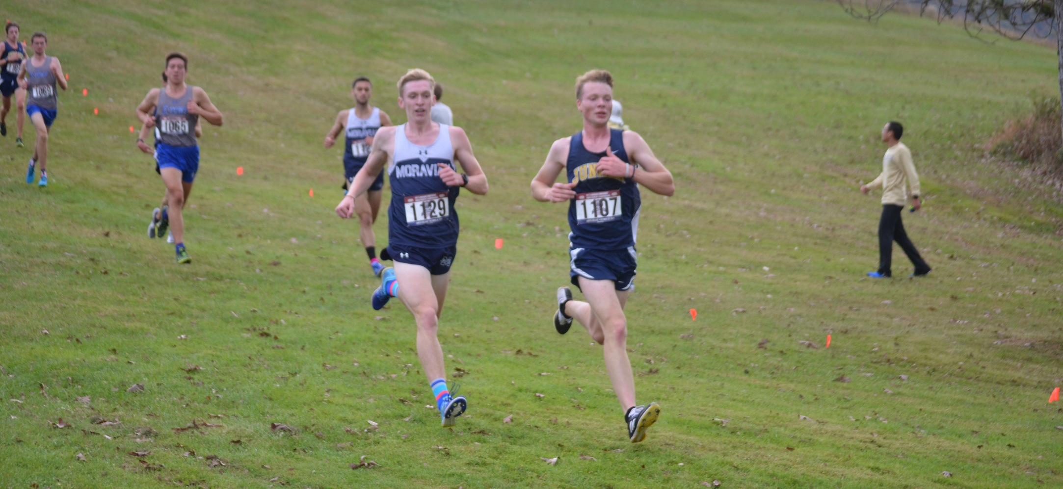 Evan Ulrich was the top finisher for the Eagles at the Bucknell Invitational. 