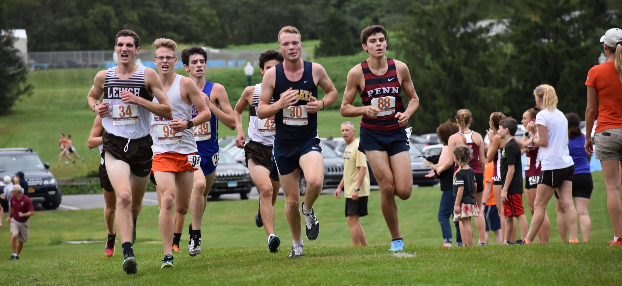 Men's Cross Country Places Seventh at DeSales Invitational