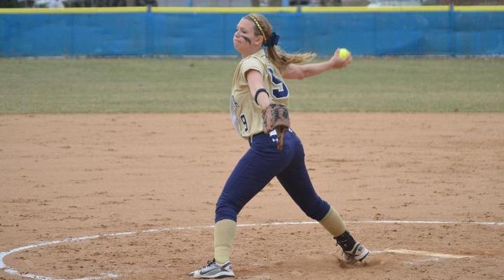 Chrisi Lerchen pitched her second career shutout on Thursday.
