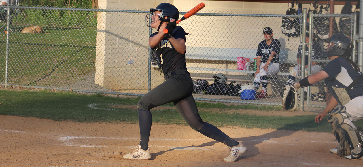 Allie Baney was a combined 3-for-6 with a home run, two runs scored, and one run batted in.
