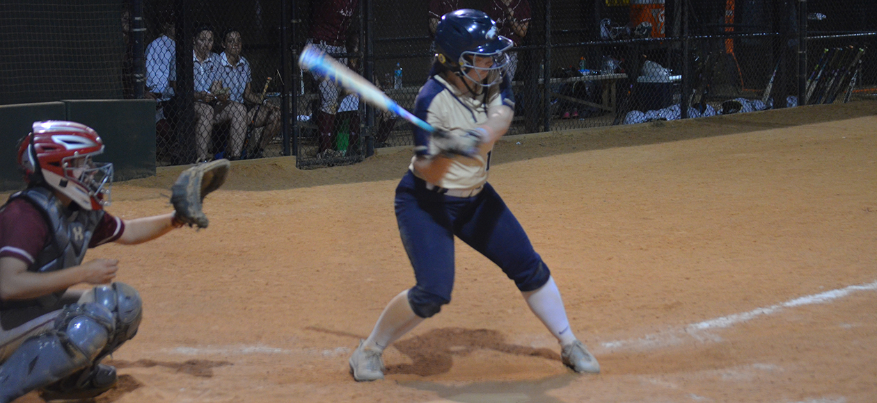 Abby Ebright was 3-for-6 with two runs scored and three runs batted in on the day.