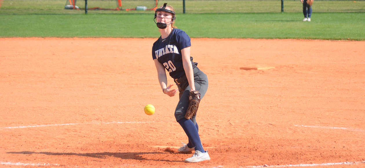 Rachael Bernier gave up just one earned run in three innings of relief and struck our four batters.