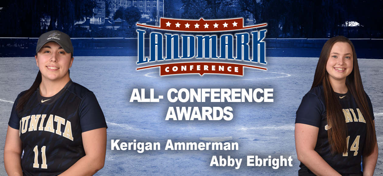 Ammerman and Ebright Named to Landmark All-Conference Team