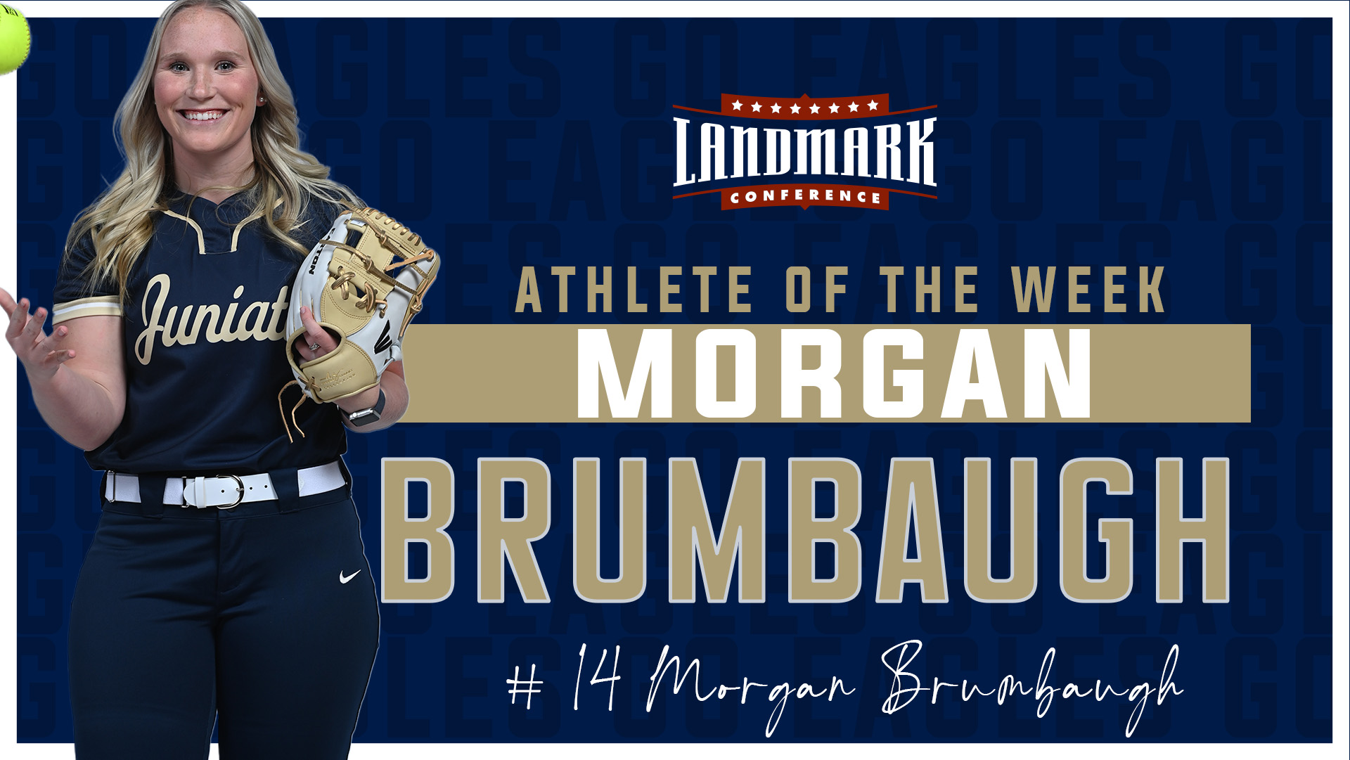 Brumbaugh Named Landmark Athlete of the Week
