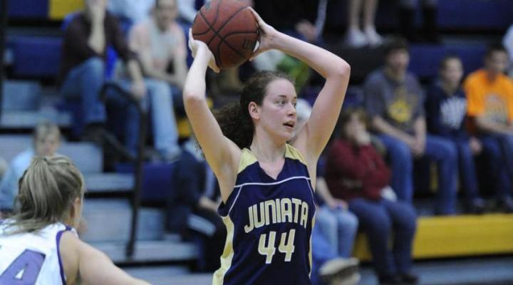 Gordon again leads Juniata women’s hoops, this time in 57-41 win over USMMA