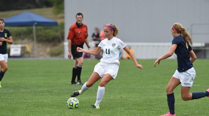 Kauffman's Hat Trick Leads Eagles Past Warriors