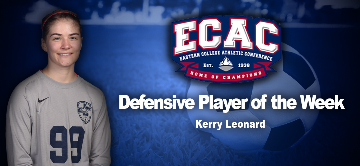 Leonard Name ECAC South DIII Player of the Week
