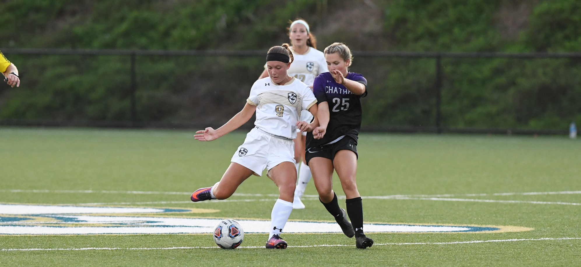 Brooke Emge netted a goal and took two shots as the Eagles drew, 1-1 against Chatham.