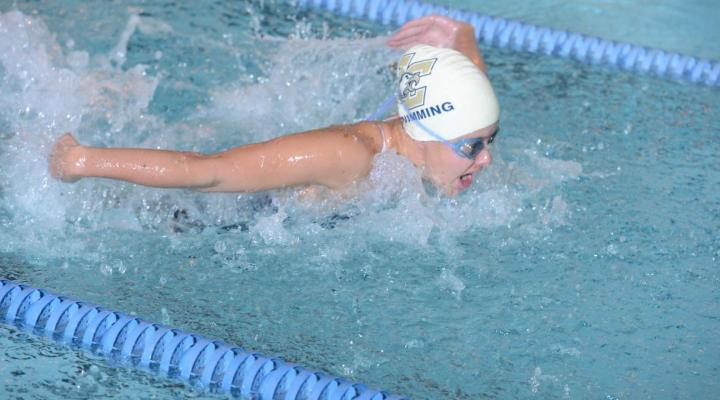 Women’s Swimming Victorious in Last Home Meet