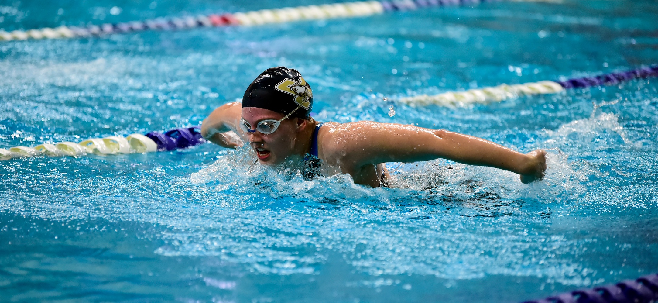 Women's Swimming Splits with Goucher and Scranton