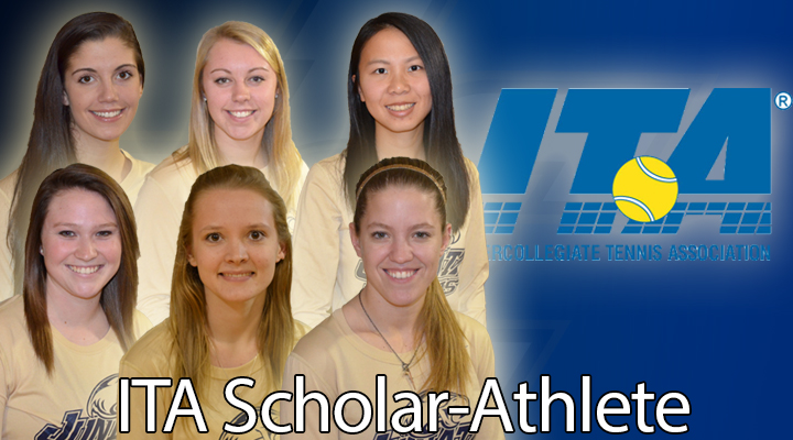 Women’s Tennis Earns Six ITA Scholar-Athlete Honors
