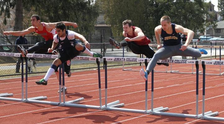 Two First Place Finishes Push Men's Track and Field to Sixth Place at Messiah